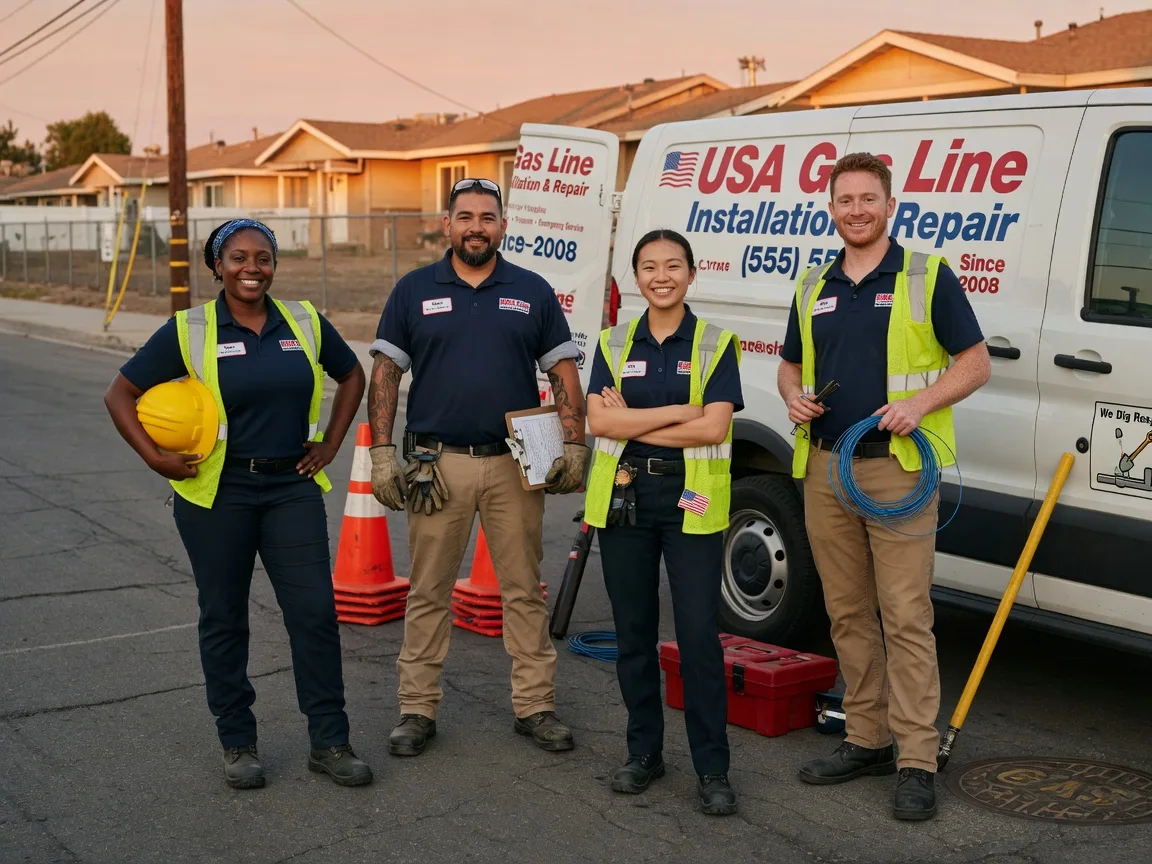 Gas Line Installation company in Eddyville, IA